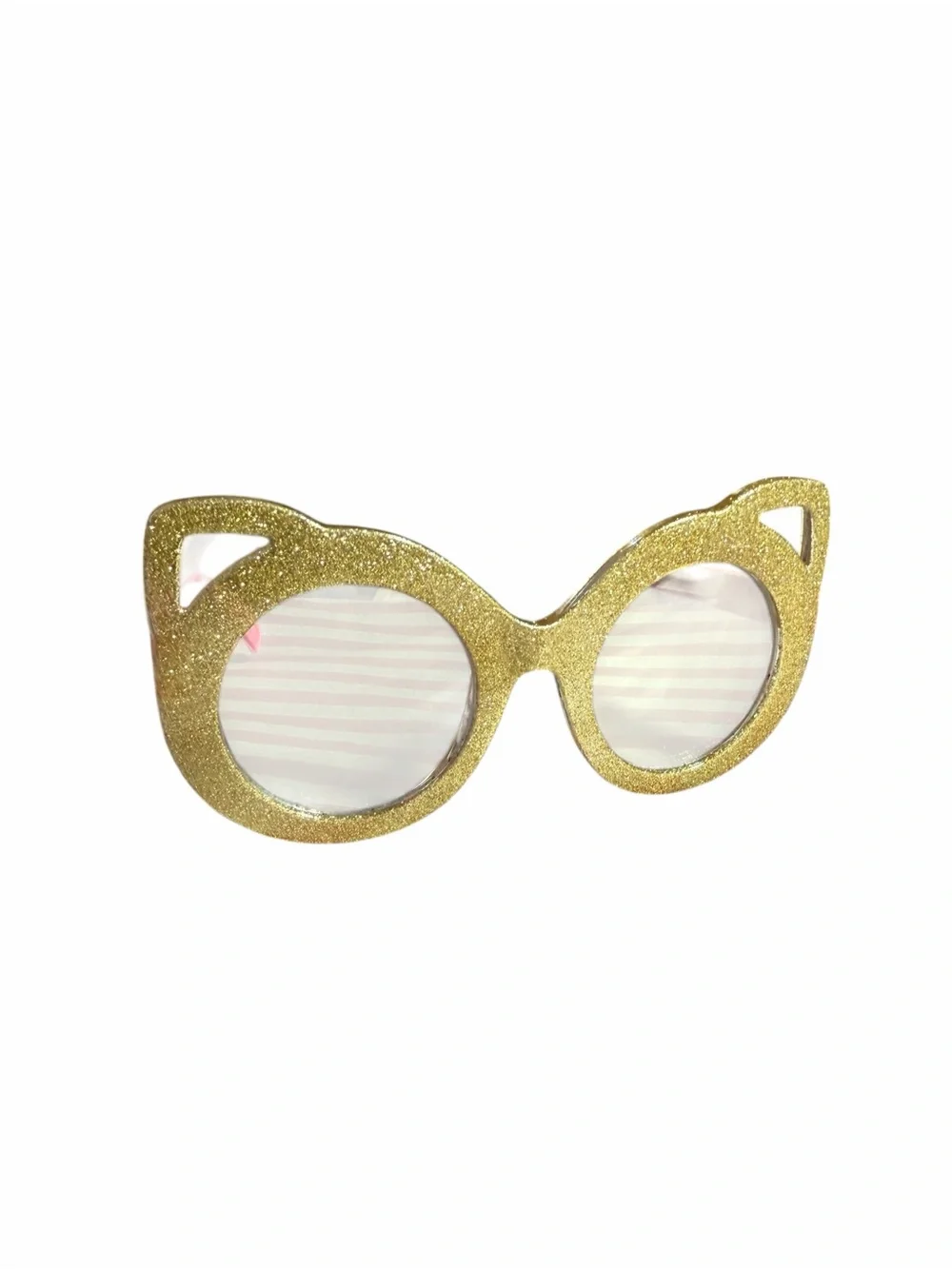Kids’ Glitter Cat Fashion Eye Glasses CosGlitter